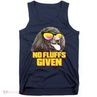 No Fluffs Given Poodle Tank Top thumb 0