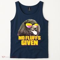 No Fluffs Given Poodle Tank Top thumb 2
