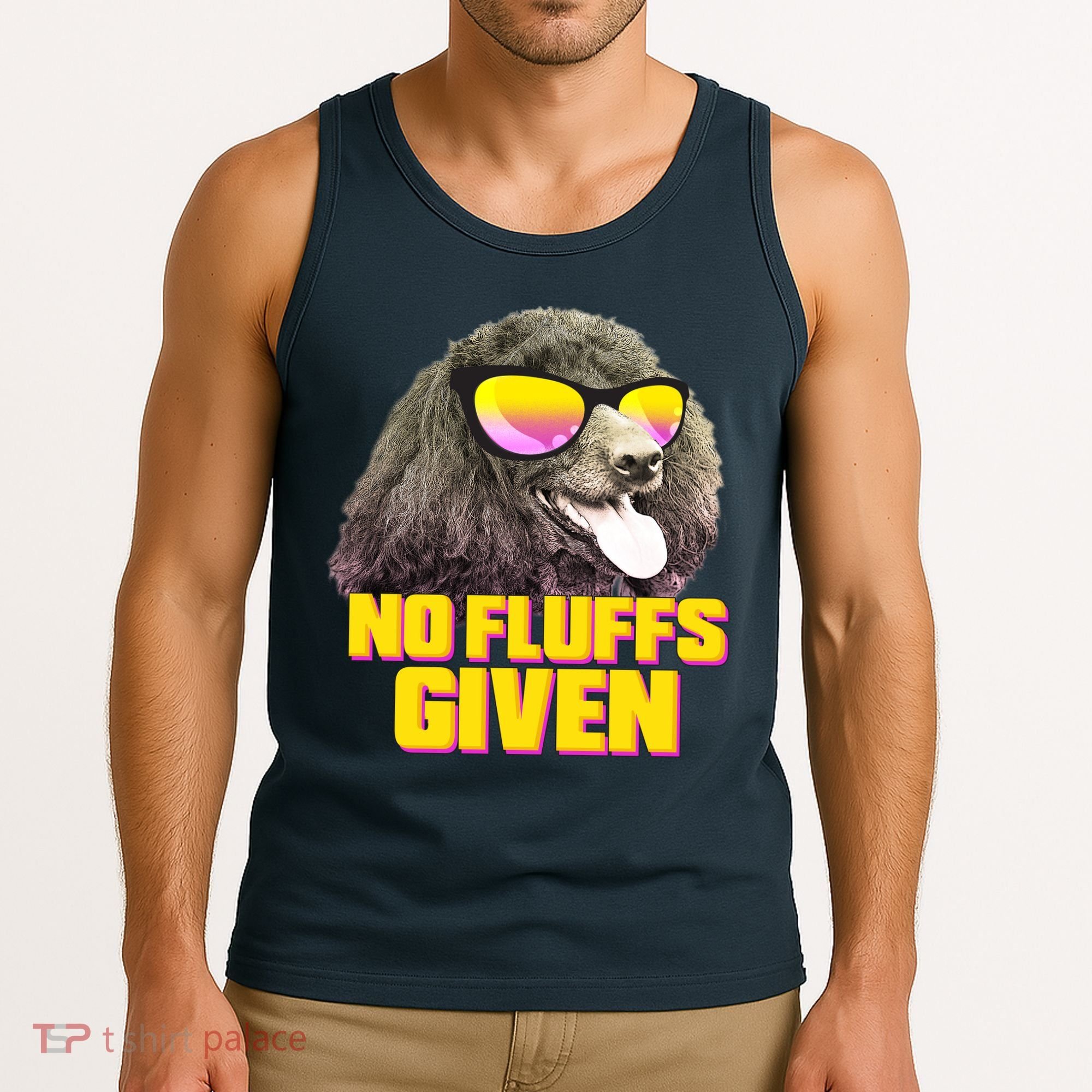 No Fluffs Given Poodle Tank Top