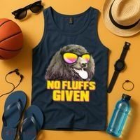 No Fluffs Given Poodle Tank Top thumb 4