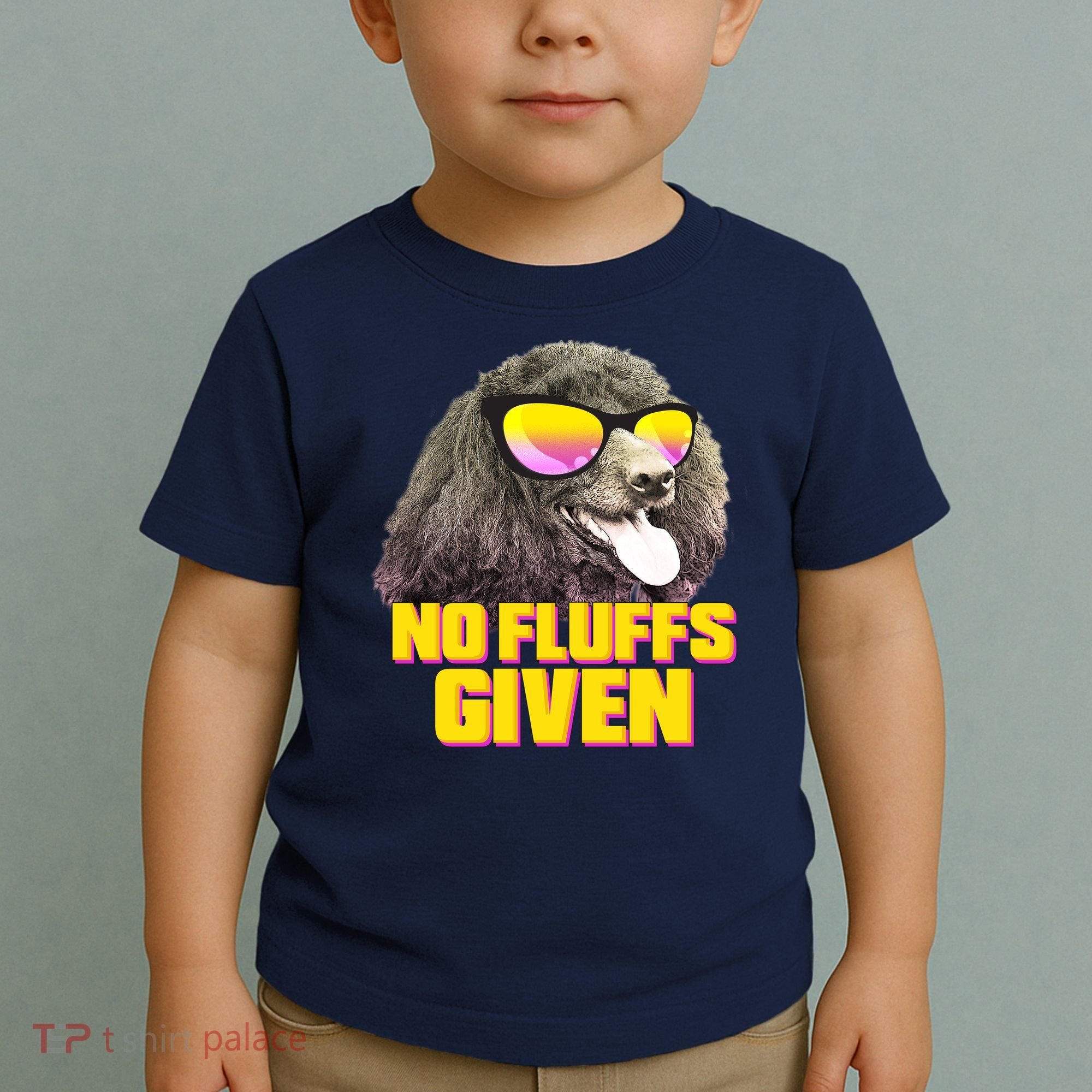 No Fluffs Given Poodle Toddler T-Shirt