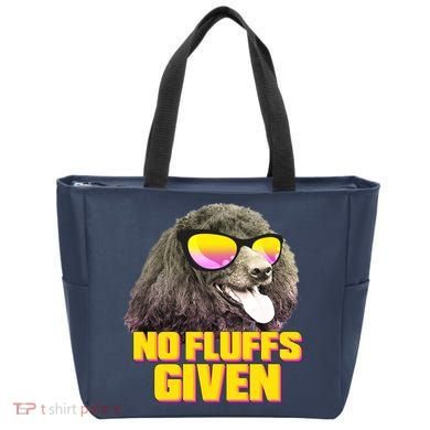 No Fluffs Given Poodle Tote Bag