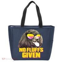 No Fluffs Given Poodle Tote Bag thumb 0