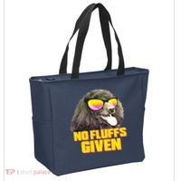 No Fluffs Given Poodle Tote Bag thumb 2