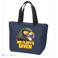 No Fluffs Given Poodle Tote Bag thumb 3