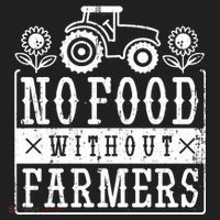 No Food Without Farmers Women's Sweatshirt thumb 2