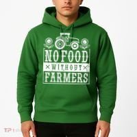 No Food Without Farmers Hoodie thumb 2