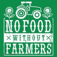 No Food Without Farmers Long Sleeve Shirt thumb 2