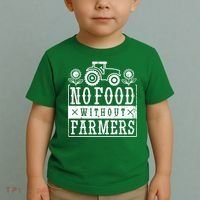 No Food Without Farmers Toddler T-Shirt thumb 2