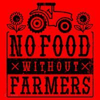 No Food Without Farmers Santa Hat thumb 1
