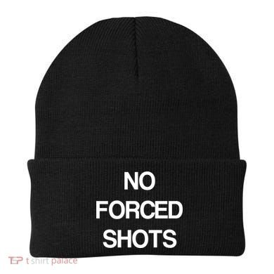 No Forced Shots Beanie