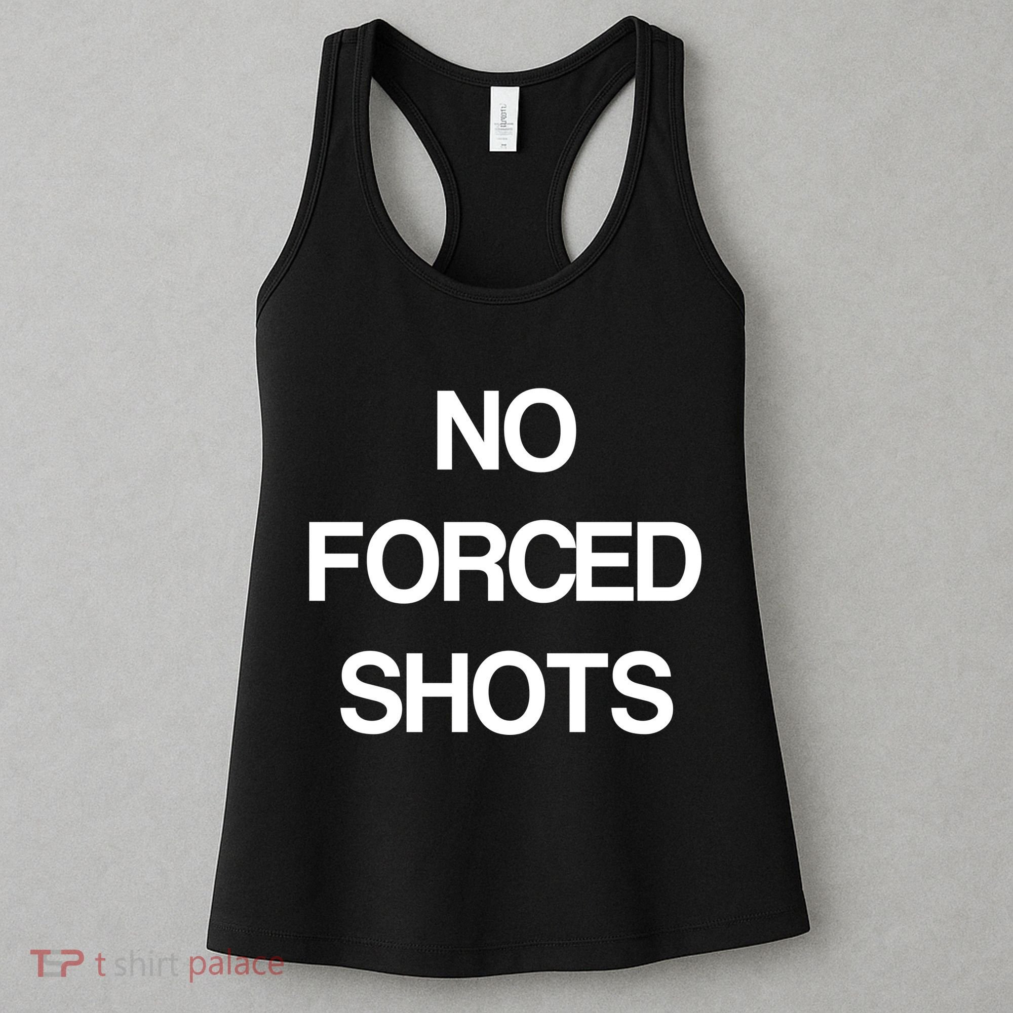 No Forced Shots Women's Tank Top