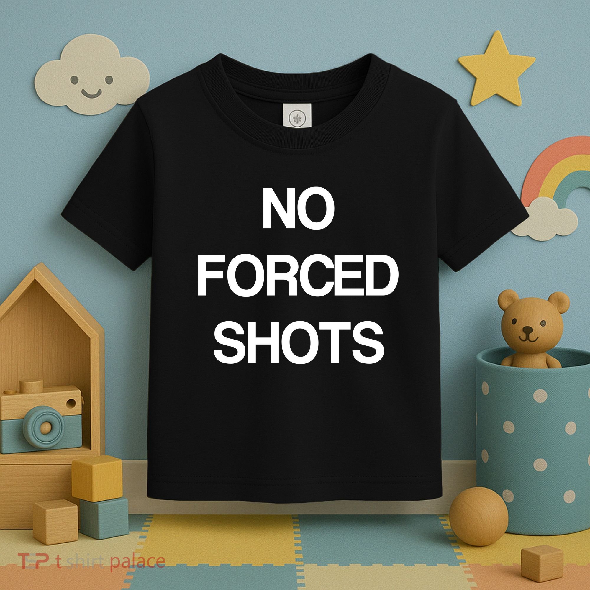 No Forced Shots Toddler T-Shirt