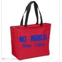 No Habla Jibber Jabber Spanish Tote Bag thumb 2