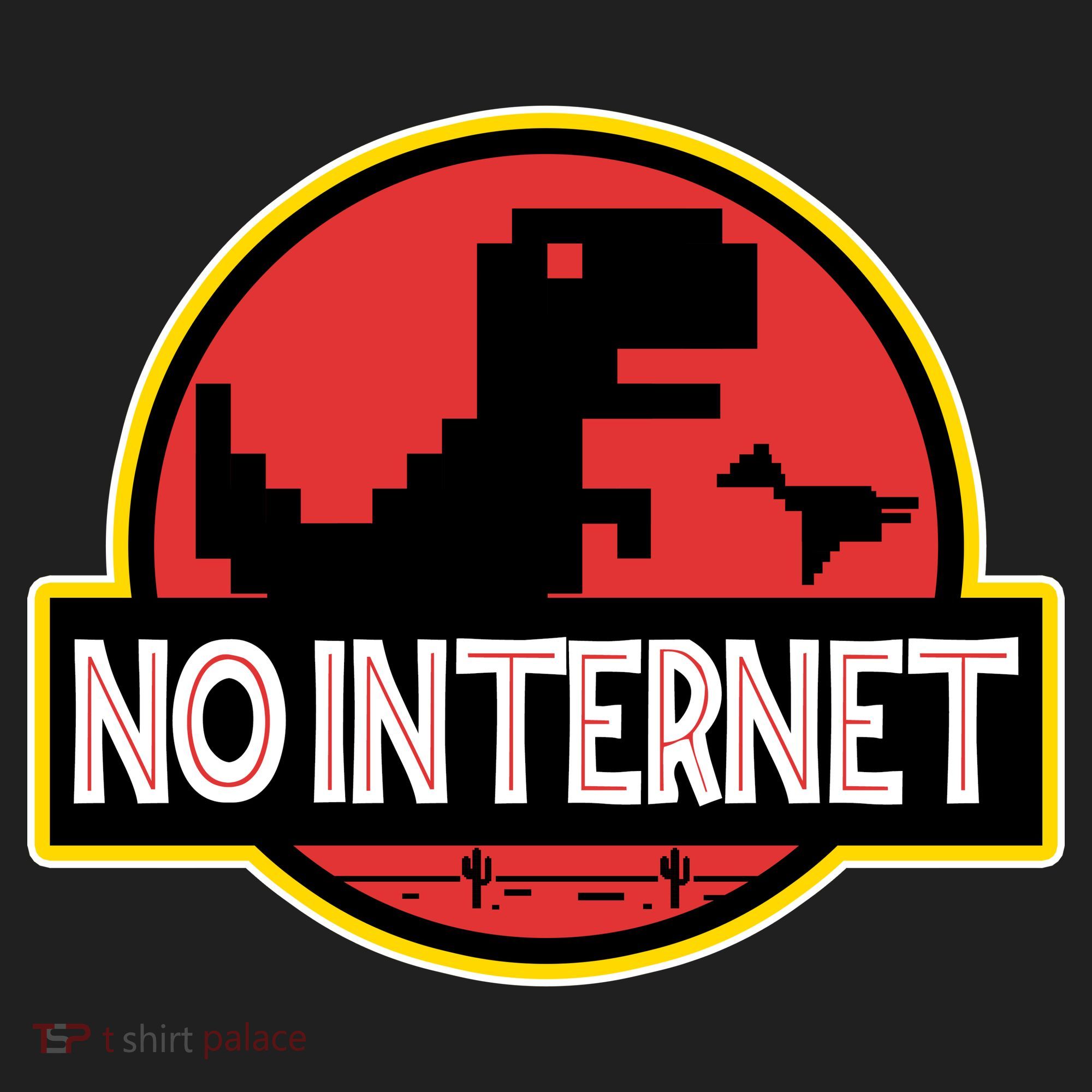 No Internet T-Rex Women's Sweatshirt