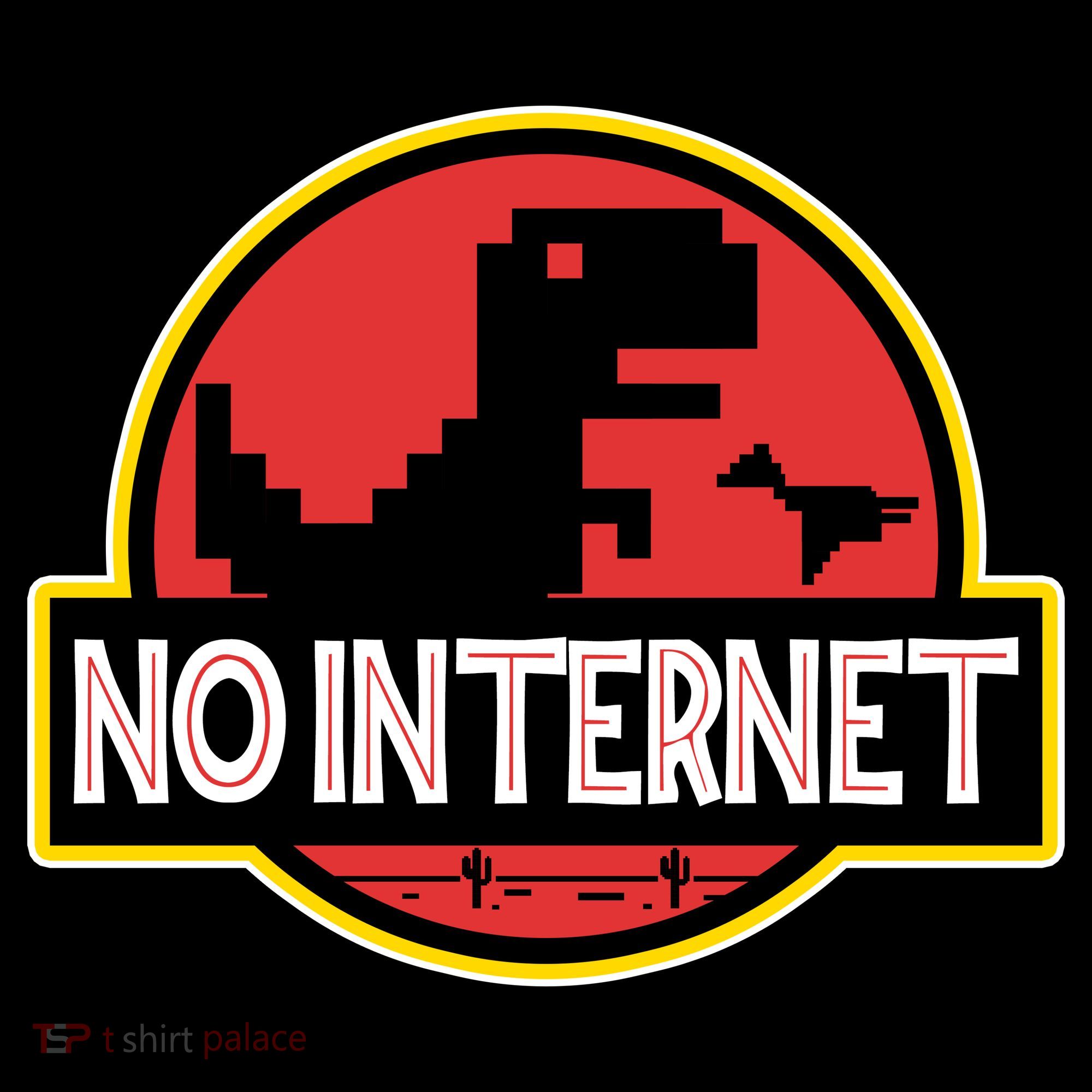 No Internet T-Rex Sweatshirt