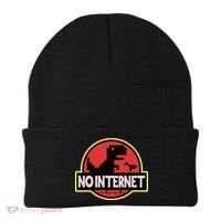 No Internet T-Rex Beanie thumb 0