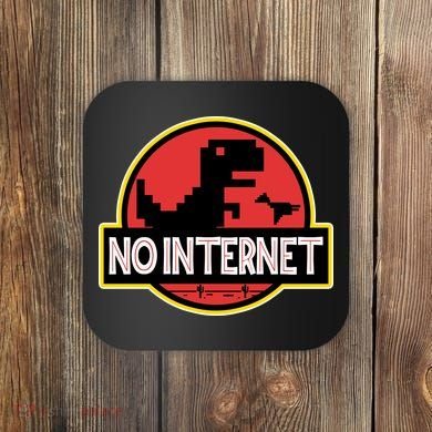 No Internet T-Rex Coaster
