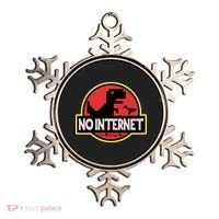No Internet T-Rex Ornament thumb 0