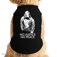No Justice No Peace Black Lives Matter Doggie Tank thumb 0