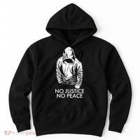 No Justice No Peace Black Lives Matter Hoodie thumb 0