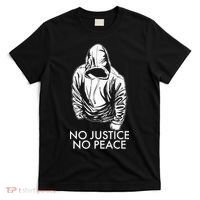 No Justice No Peace Black Lives Matter T-Shirt thumb 0
