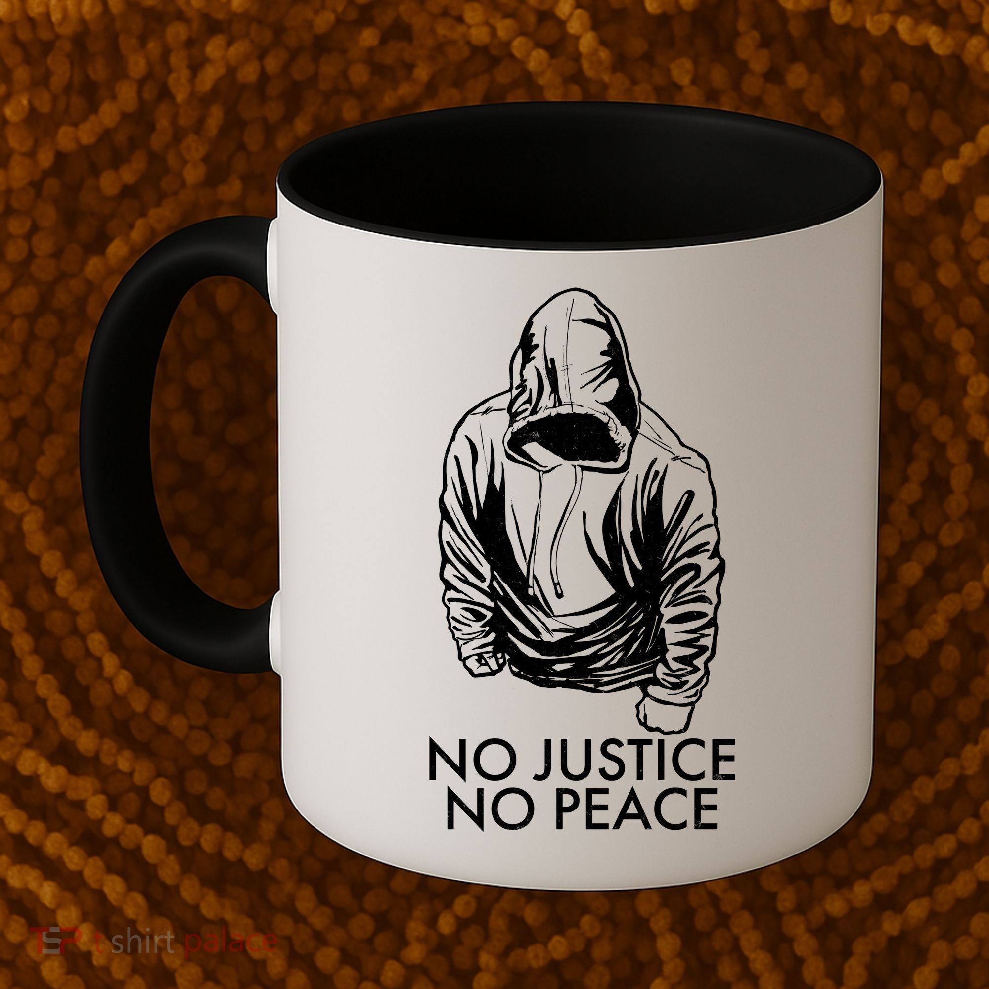 No Justice No Peace Black Lives Matter Coffee Mug