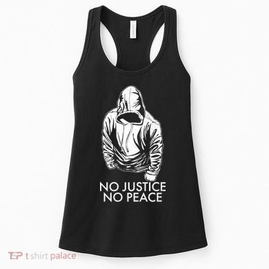 No Justice No Peace Black Lives Matter Women's Tank Top