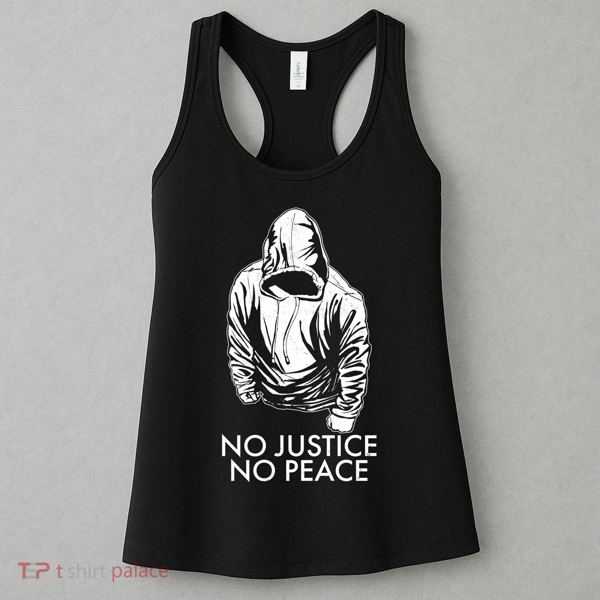 No Justice No Peace Black Lives Matter Women's Tank Top