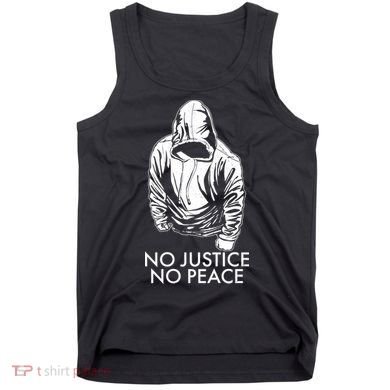 No Justice No Peace Black Lives Matter Tank Top