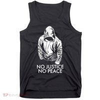 No Justice No Peace Black Lives Matter Tank Top thumb 0