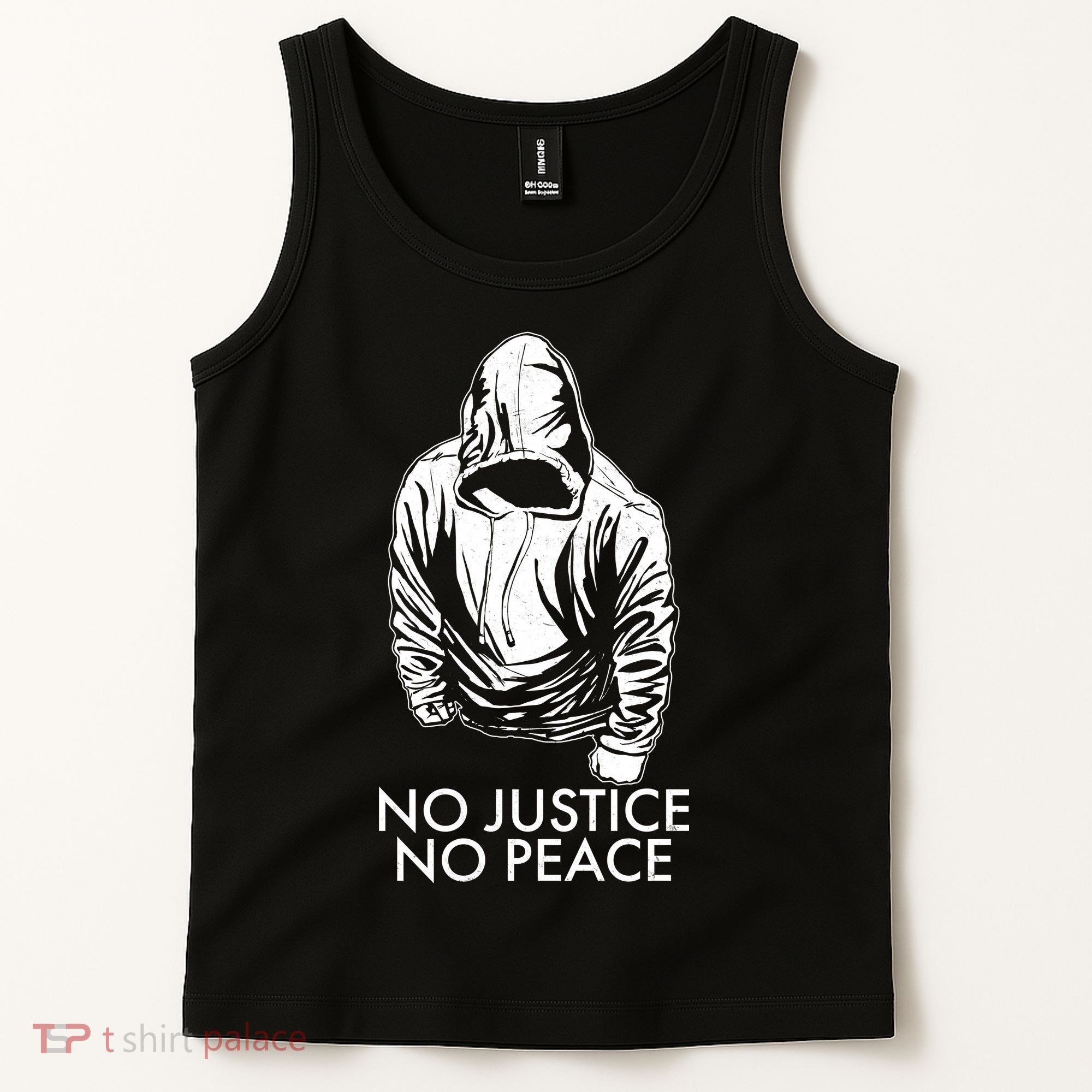 No Justice No Peace Black Lives Matter Tank Top
