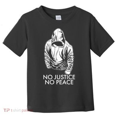 No Justice No Peace Black Lives Matter Toddler T-Shirt