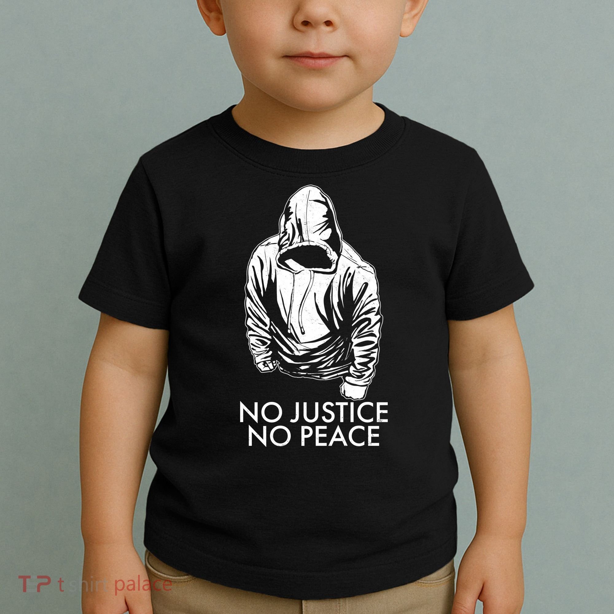 No Justice No Peace Black Lives Matter Toddler T-Shirt