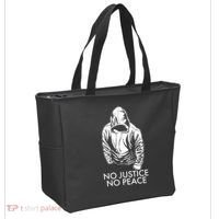 No Justice No Peace Black Lives Matter Tote Bag thumb 2