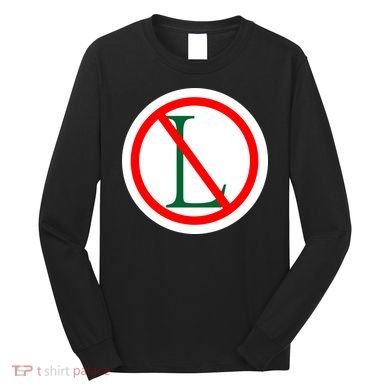NO L Sign Noel Christmas Long Sleeve Shirt
