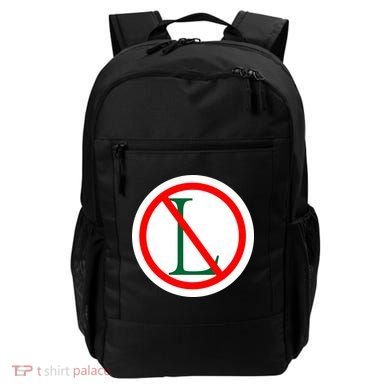 NO L Sign Noel Christmas Backpack