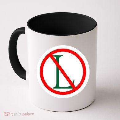 NO L Sign Noel Christmas Coffee Mug