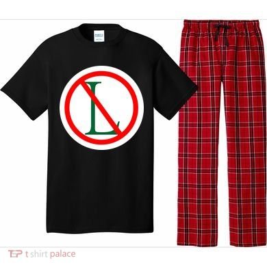 NO L Sign Noel Christmas Pajama Set