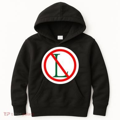 NO L Sign Noel Christmas Kids Hoodie