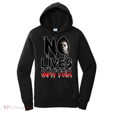 No Lives Matter Classic Horror Women's Hoodie