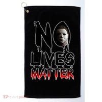 No Lives Matter Classic Horror Golf Towel thumb 0