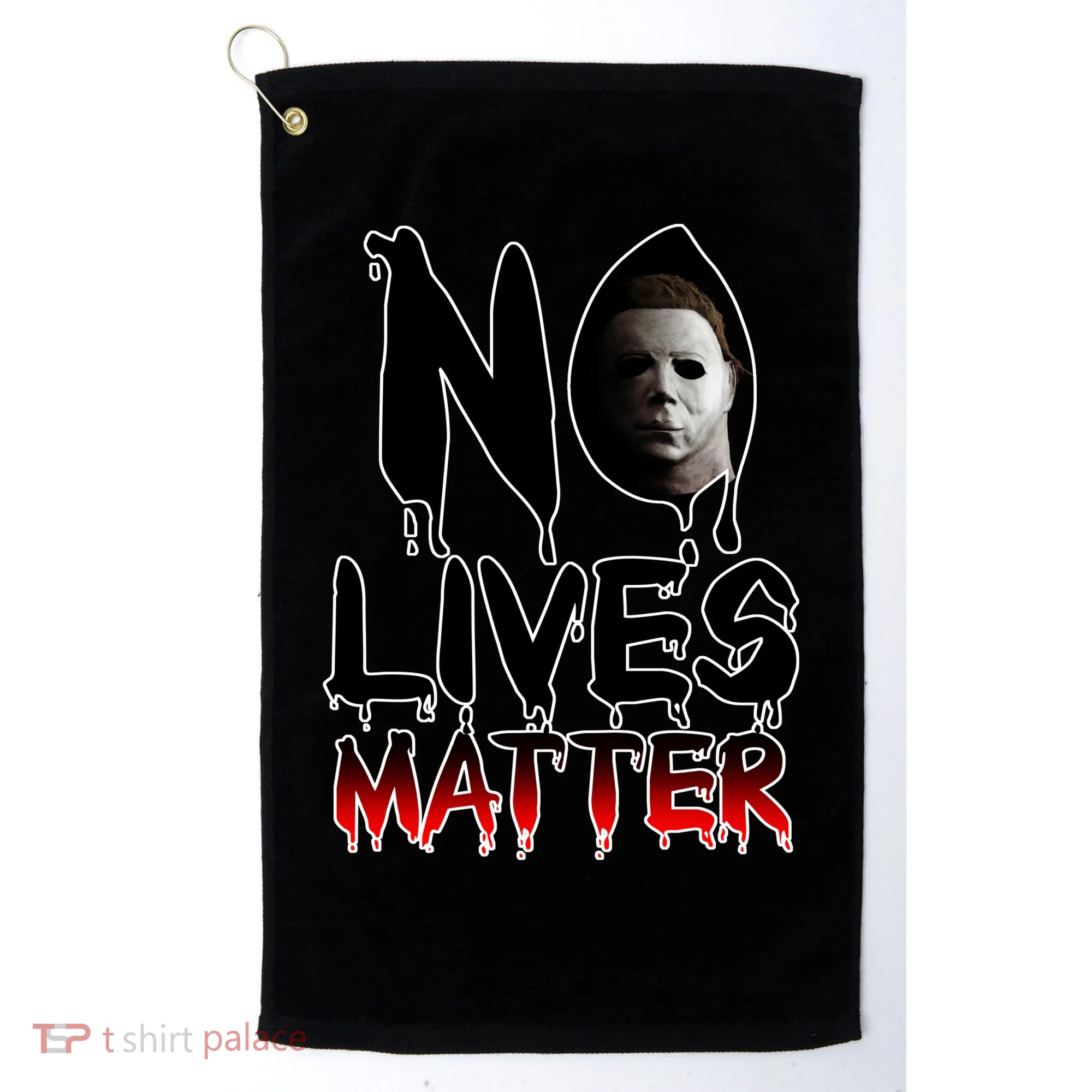No Lives Matter Classic Horror Golf Towel