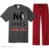 No Lives Matter Classic Horror Pajama Set thumb 0