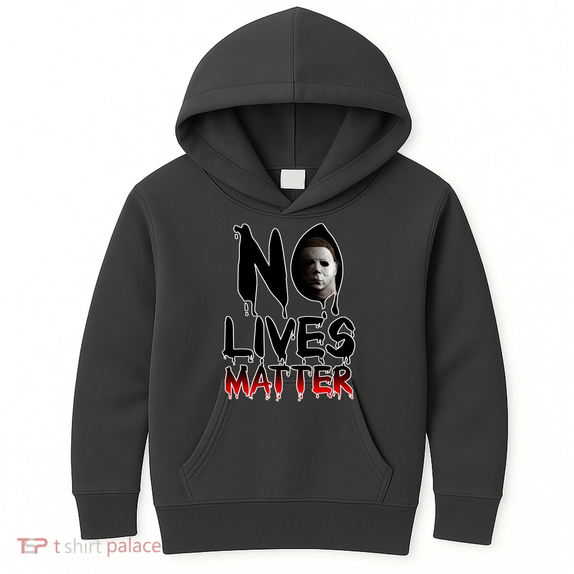 No Lives Matter Classic Horror Kids Hoodie