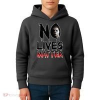 No Lives Matter Classic Horror Kids Hoodie thumb 4