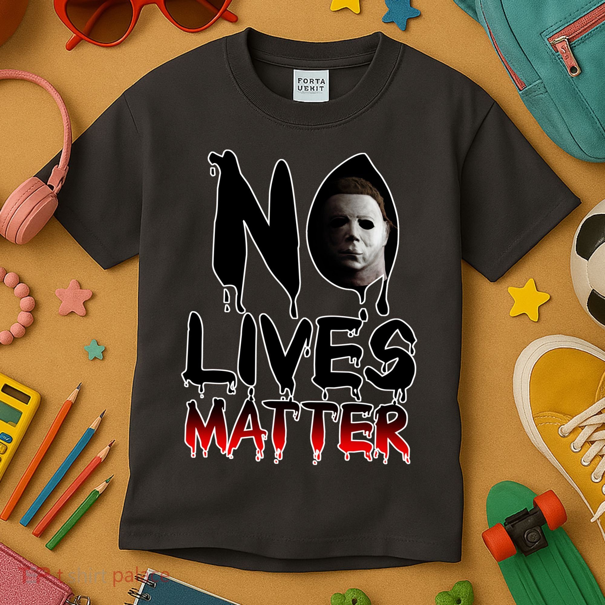 No Lives Matter Classic Horror Kids T-Shirt