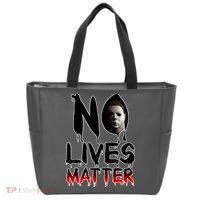No Lives Matter Classic Horror Tote Bag thumb 0