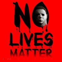 No Lives Matter Classic Horror Santa Hat thumb 1
