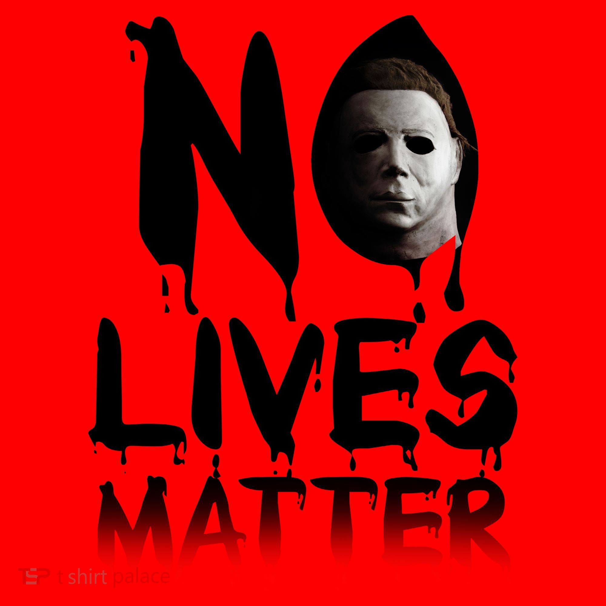 No Lives Matter Classic Horror Santa Hat